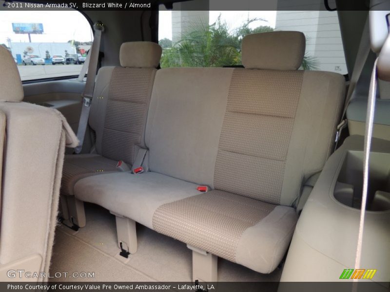 Blizzard White / Almond 2011 Nissan Armada SV