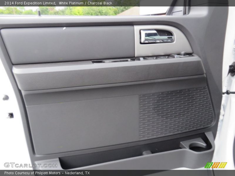 White Platinum / Charcoal Black 2014 Ford Expedition Limited