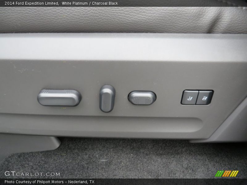 White Platinum / Charcoal Black 2014 Ford Expedition Limited