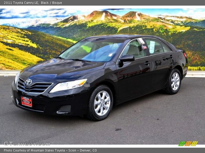 Black / Bisque 2011 Toyota Camry LE