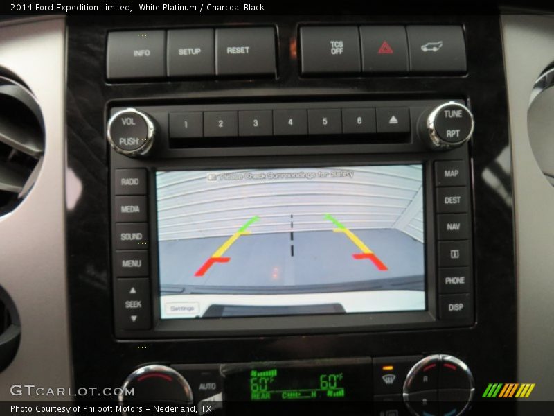 White Platinum / Charcoal Black 2014 Ford Expedition Limited