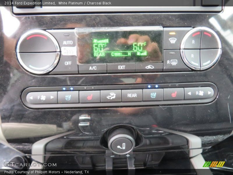White Platinum / Charcoal Black 2014 Ford Expedition Limited