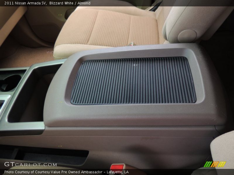 Blizzard White / Almond 2011 Nissan Armada SV