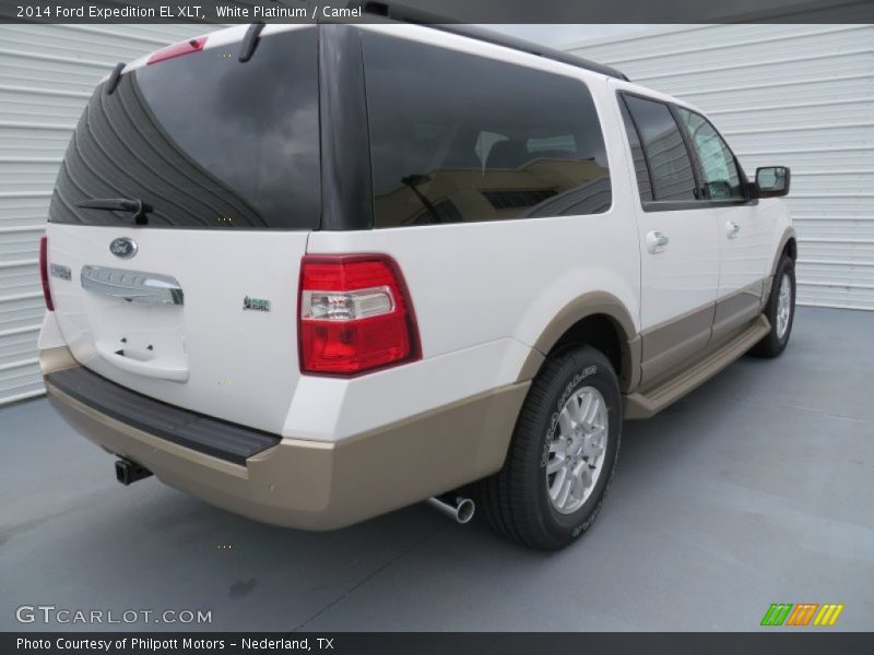 White Platinum / Camel 2014 Ford Expedition EL XLT
