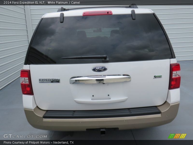 White Platinum / Camel 2014 Ford Expedition EL XLT