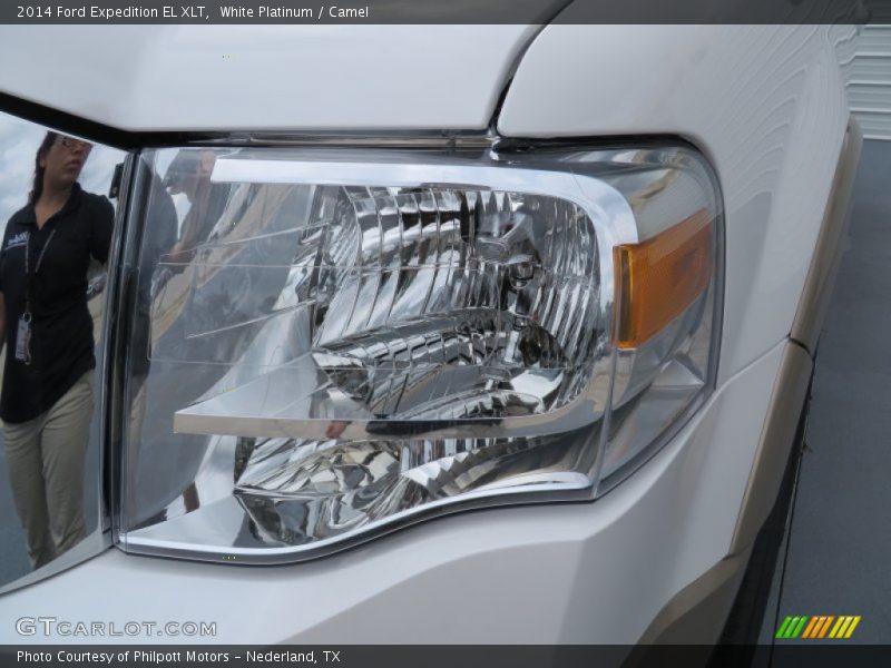 White Platinum / Camel 2014 Ford Expedition EL XLT