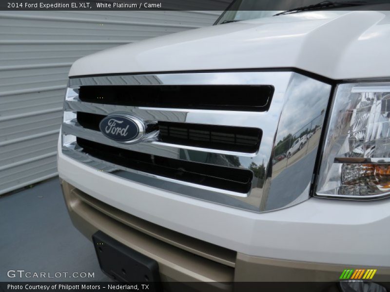 White Platinum / Camel 2014 Ford Expedition EL XLT