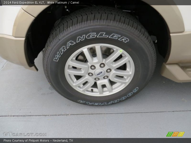 White Platinum / Camel 2014 Ford Expedition EL XLT