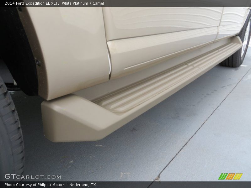 White Platinum / Camel 2014 Ford Expedition EL XLT