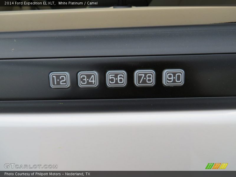 White Platinum / Camel 2014 Ford Expedition EL XLT