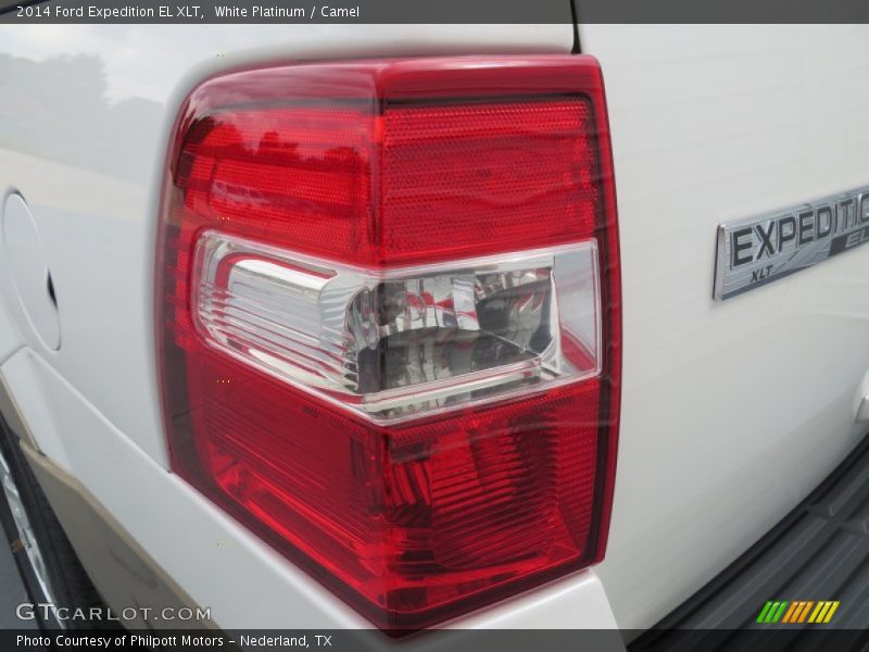 White Platinum / Camel 2014 Ford Expedition EL XLT