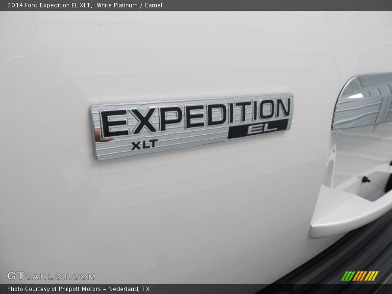 White Platinum / Camel 2014 Ford Expedition EL XLT