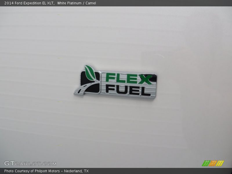 White Platinum / Camel 2014 Ford Expedition EL XLT