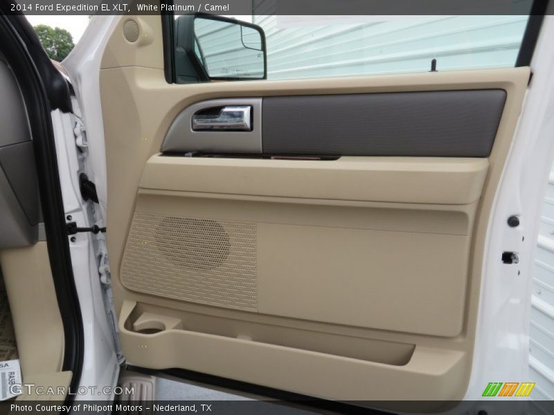 White Platinum / Camel 2014 Ford Expedition EL XLT