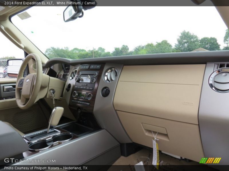 White Platinum / Camel 2014 Ford Expedition EL XLT