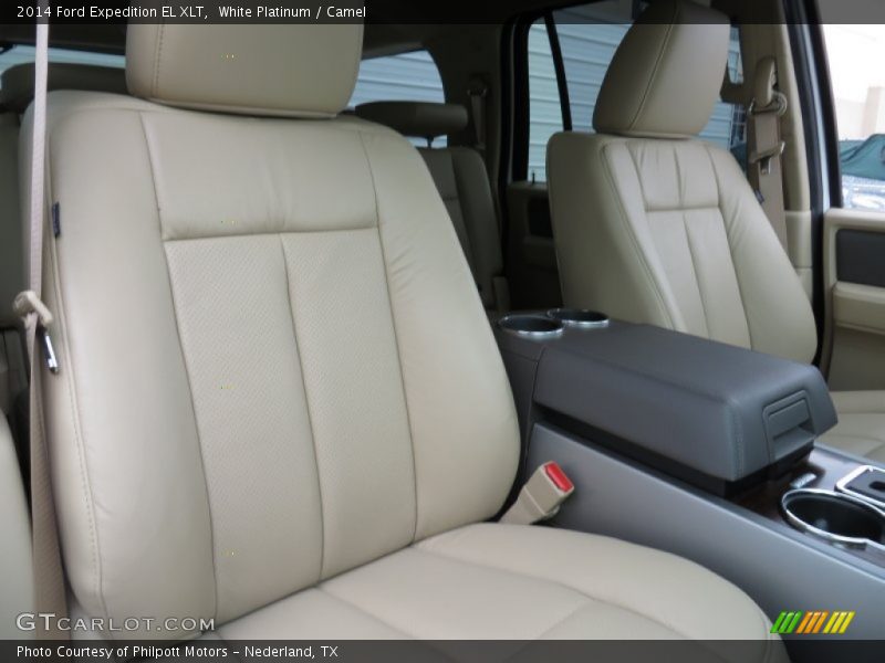 White Platinum / Camel 2014 Ford Expedition EL XLT