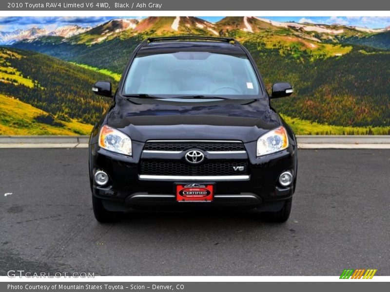 Black / Ash Gray 2010 Toyota RAV4 Limited V6 4WD