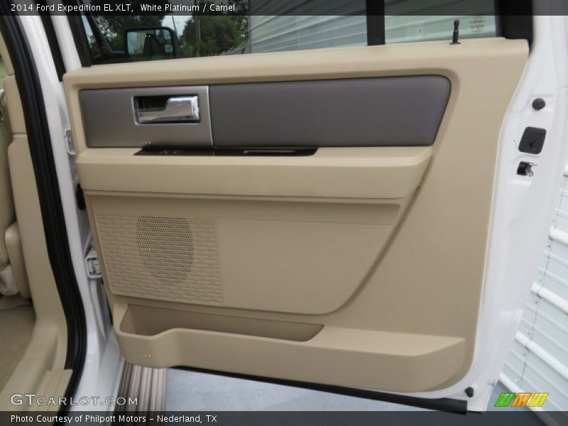 White Platinum / Camel 2014 Ford Expedition EL XLT