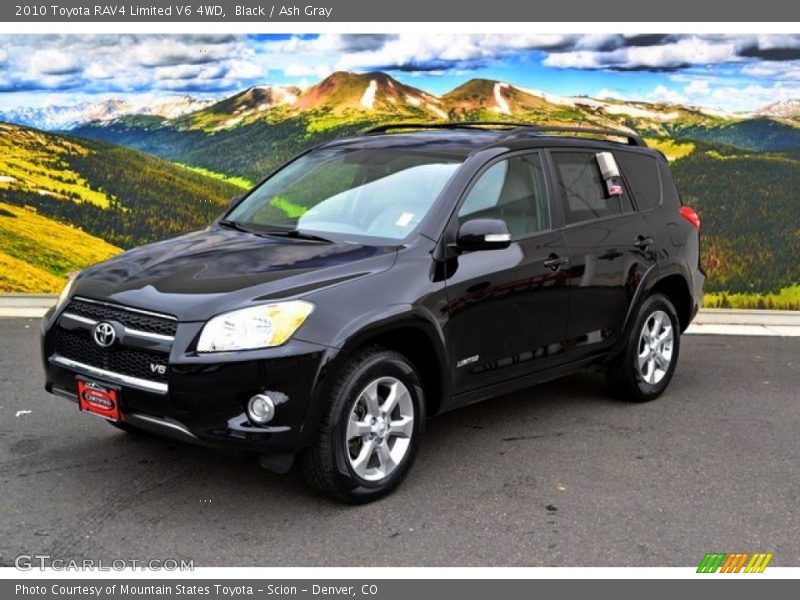 Black / Ash Gray 2010 Toyota RAV4 Limited V6 4WD