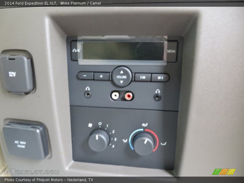 White Platinum / Camel 2014 Ford Expedition EL XLT