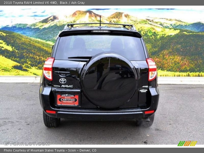 Black / Ash Gray 2010 Toyota RAV4 Limited V6 4WD