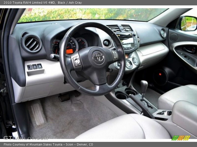 Black / Ash Gray 2010 Toyota RAV4 Limited V6 4WD