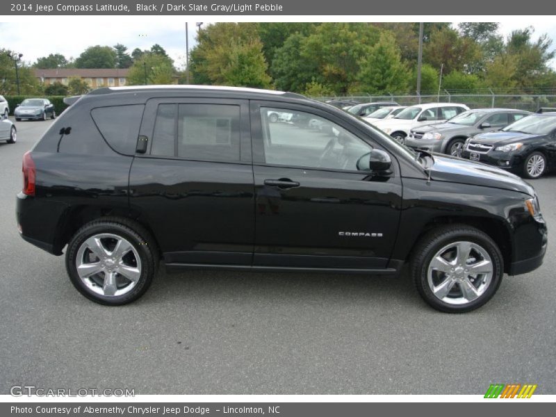 Black / Dark Slate Gray/Light Pebble 2014 Jeep Compass Latitude