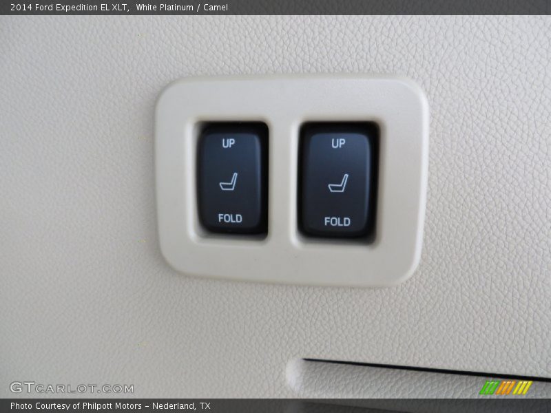 White Platinum / Camel 2014 Ford Expedition EL XLT