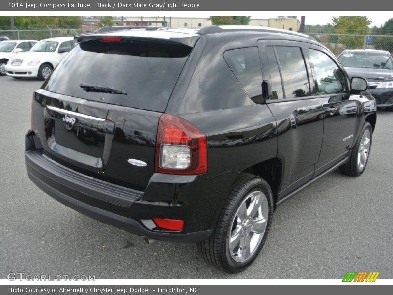 Black / Dark Slate Gray/Light Pebble 2014 Jeep Compass Latitude