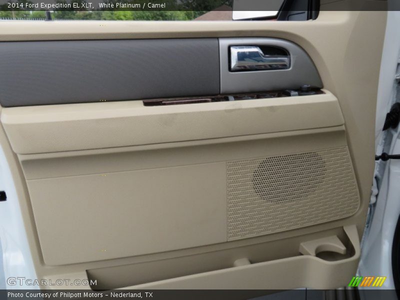 White Platinum / Camel 2014 Ford Expedition EL XLT