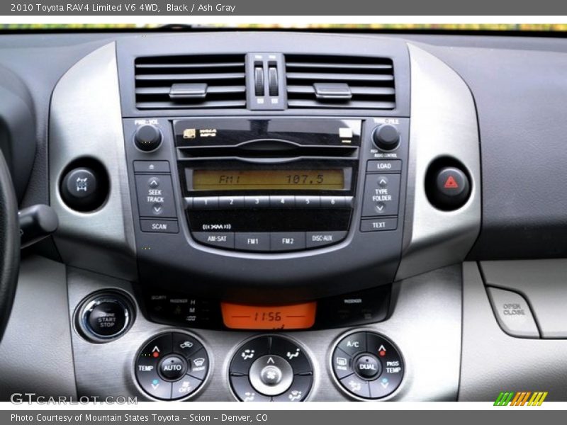 Black / Ash Gray 2010 Toyota RAV4 Limited V6 4WD