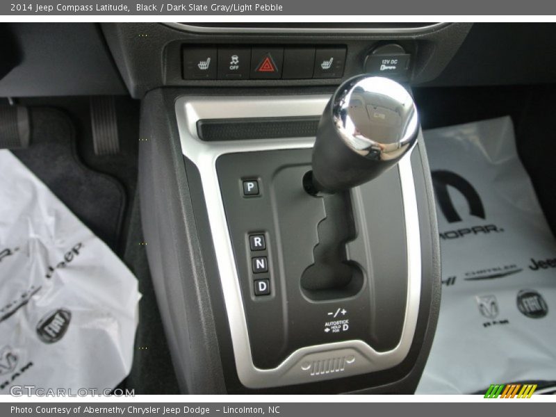 Black / Dark Slate Gray/Light Pebble 2014 Jeep Compass Latitude