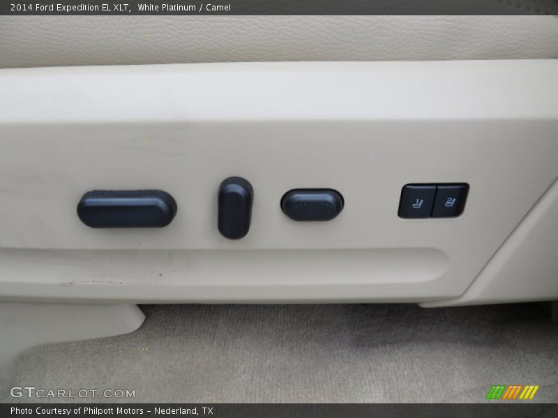 White Platinum / Camel 2014 Ford Expedition EL XLT