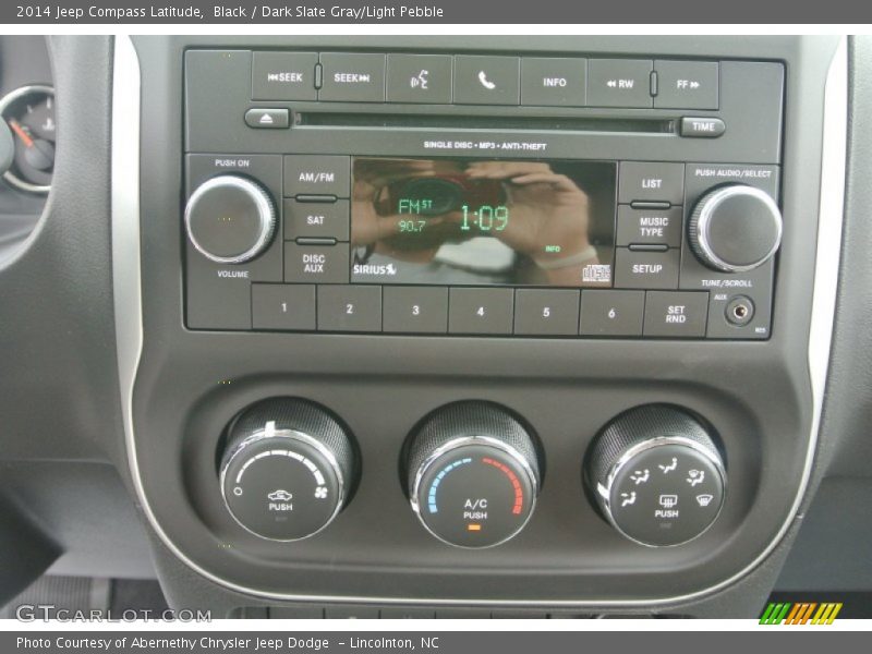 Black / Dark Slate Gray/Light Pebble 2014 Jeep Compass Latitude