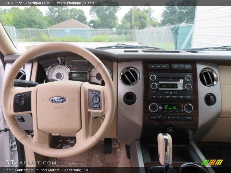 White Platinum / Camel 2014 Ford Expedition EL XLT