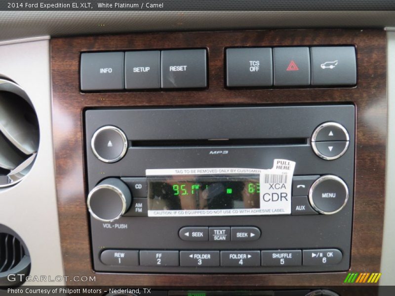 White Platinum / Camel 2014 Ford Expedition EL XLT