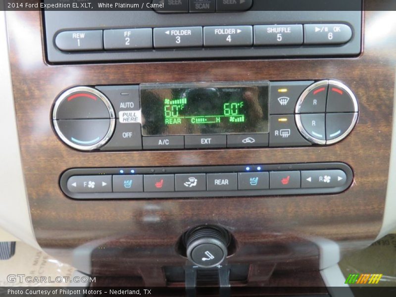 White Platinum / Camel 2014 Ford Expedition EL XLT