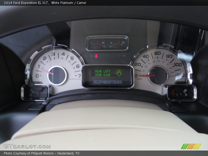 White Platinum / Camel 2014 Ford Expedition EL XLT