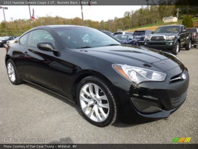 Front 3/4 View of 2013 Genesis Coupe 2.0T