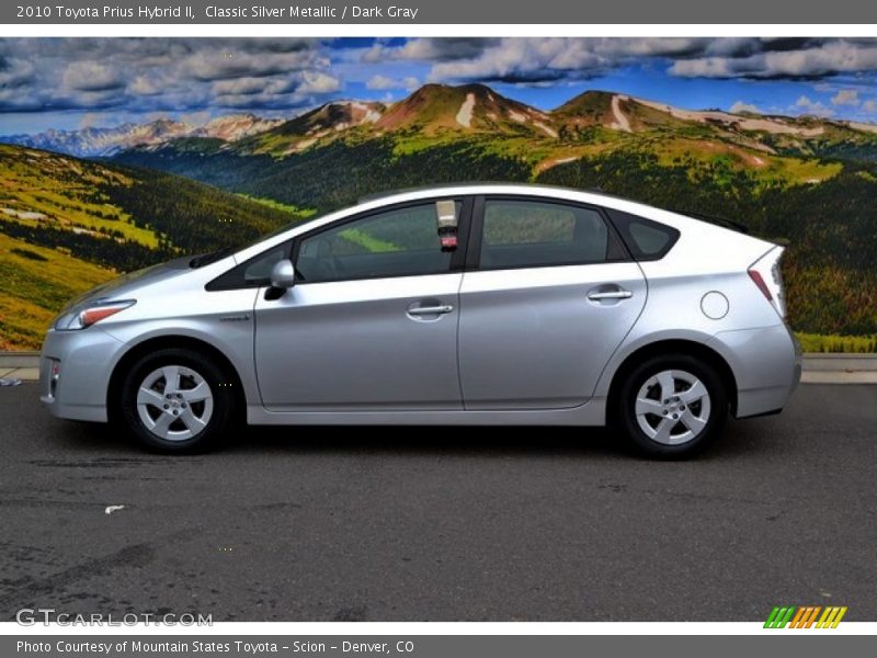 Classic Silver Metallic / Dark Gray 2010 Toyota Prius Hybrid II