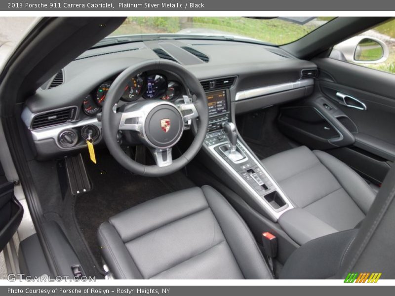  2013 911 Carrera Cabriolet Black Interior