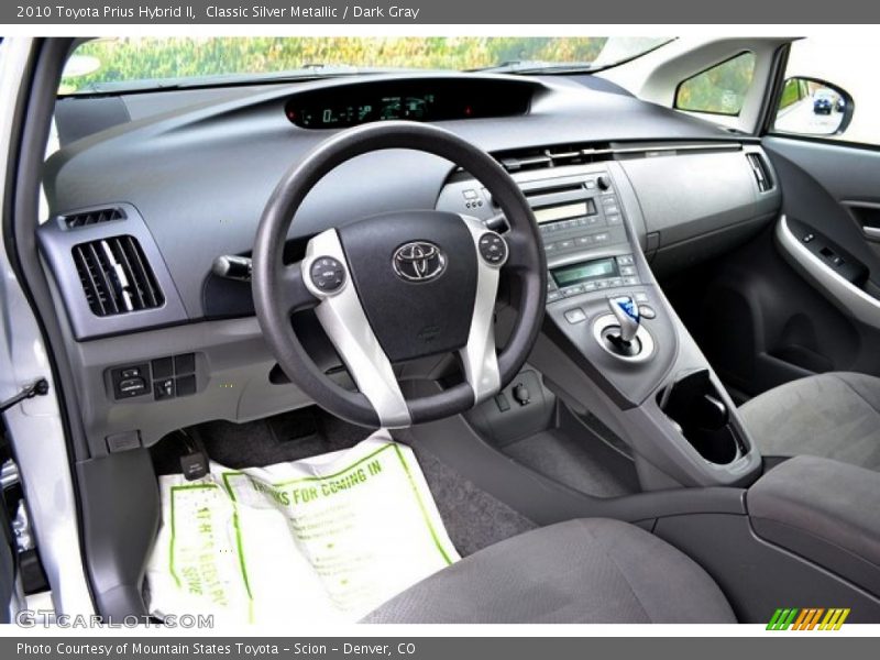 2010 Prius Hybrid II Dark Gray Interior