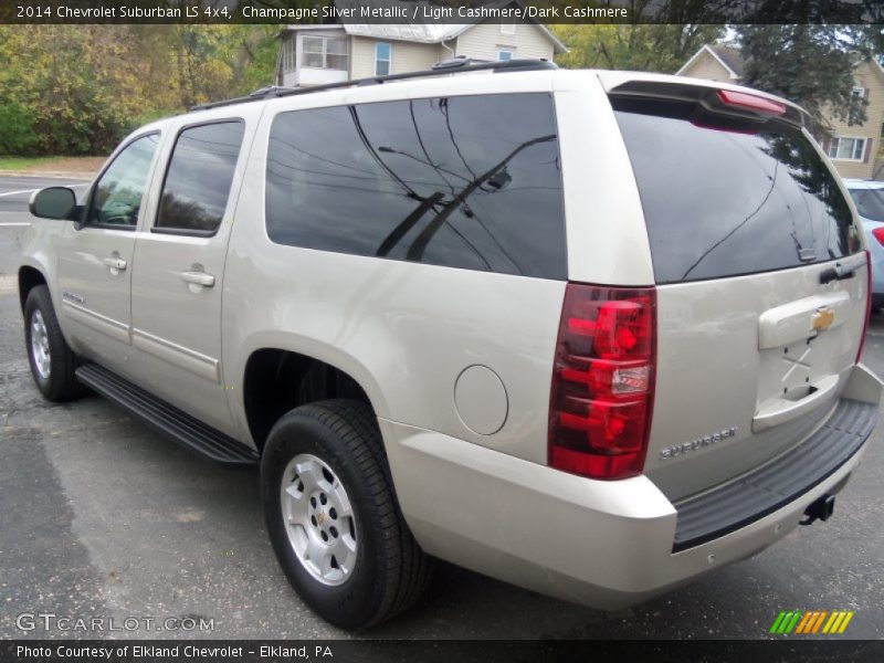  2014 Suburban LS 4x4 Champagne Silver Metallic