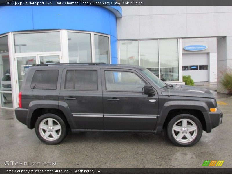 Dark Charcoal Pearl / Dark Slate Gray/Pebble Beige 2010 Jeep Patriot Sport 4x4