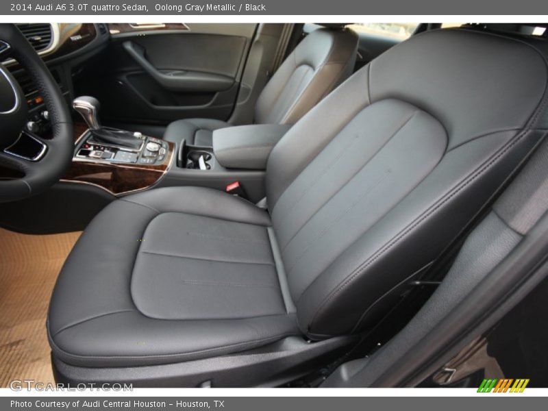 Oolong Gray Metallic / Black 2014 Audi A6 3.0T quattro Sedan