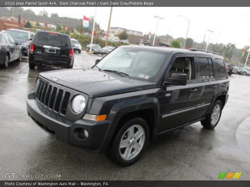 Dark Charcoal Pearl / Dark Slate Gray/Pebble Beige 2010 Jeep Patriot Sport 4x4