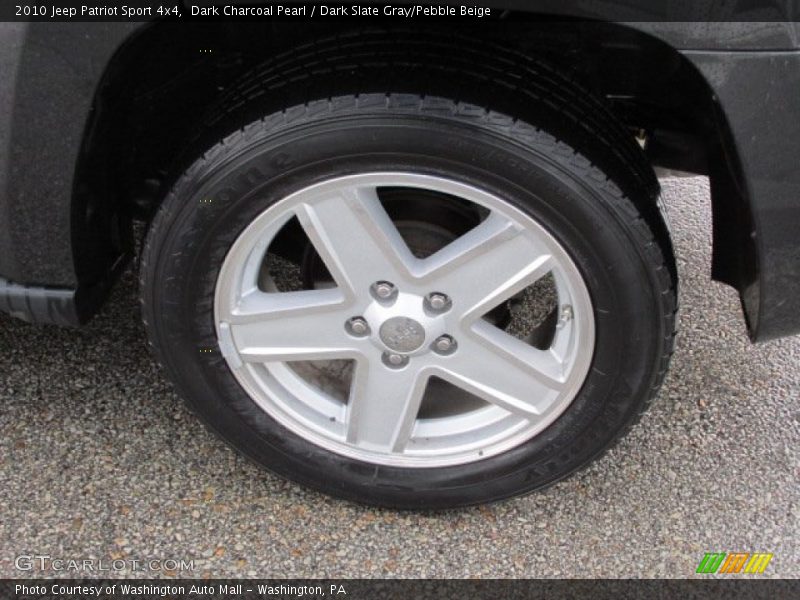 Dark Charcoal Pearl / Dark Slate Gray/Pebble Beige 2010 Jeep Patriot Sport 4x4