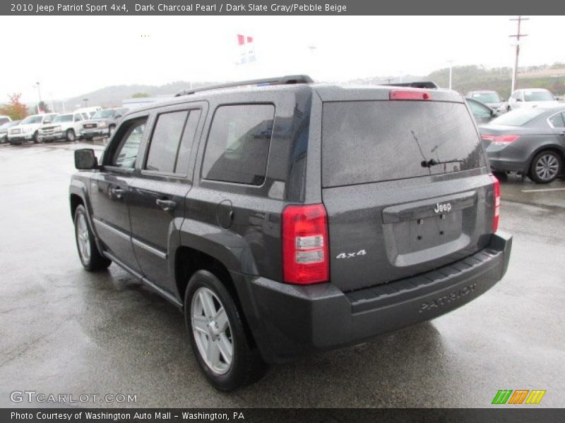 Dark Charcoal Pearl / Dark Slate Gray/Pebble Beige 2010 Jeep Patriot Sport 4x4