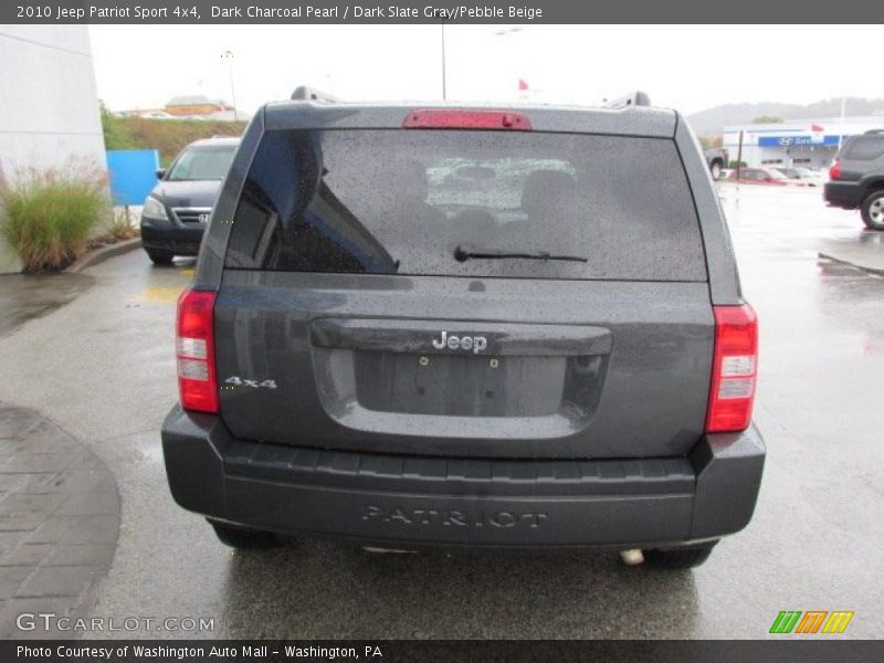 Dark Charcoal Pearl / Dark Slate Gray/Pebble Beige 2010 Jeep Patriot Sport 4x4