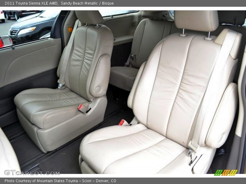 Sandy Beach Metallic / Bisque 2011 Toyota Sienna XLE AWD